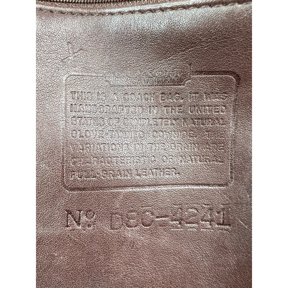 Rare 1998 Vintage Coach Westport Shoulder Bucket Bag Mahogany Brown Leather - Picture 5 of 16